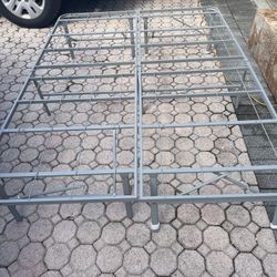 Folding Bed Frame 52” X 74” (Metal) Like New $60 Firm On Price