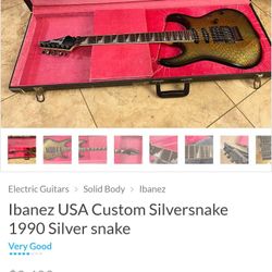 Ibanez usa sale custom for sale