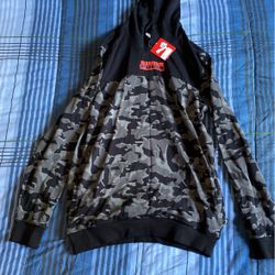 Puma Camouflage Hoodie(Medium)