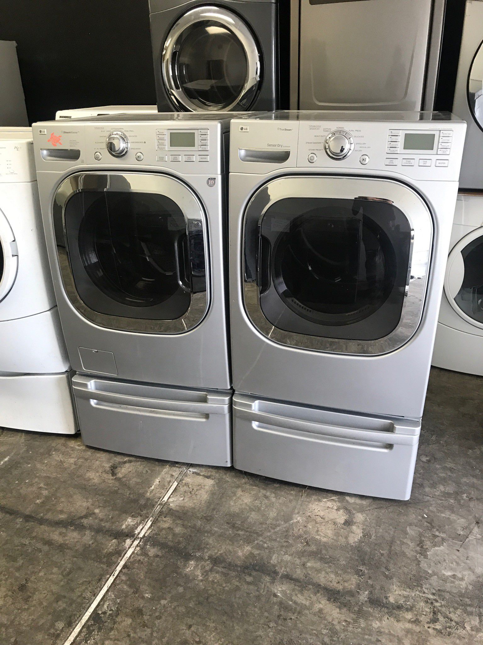 Washer and dryer LG