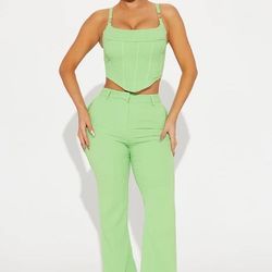 Fashion Nova Set / Pantalon y Blusa 