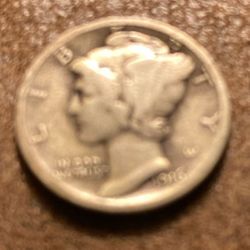 1916 Mercury Dime