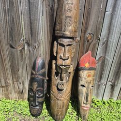 Tiki Face Decor (3)