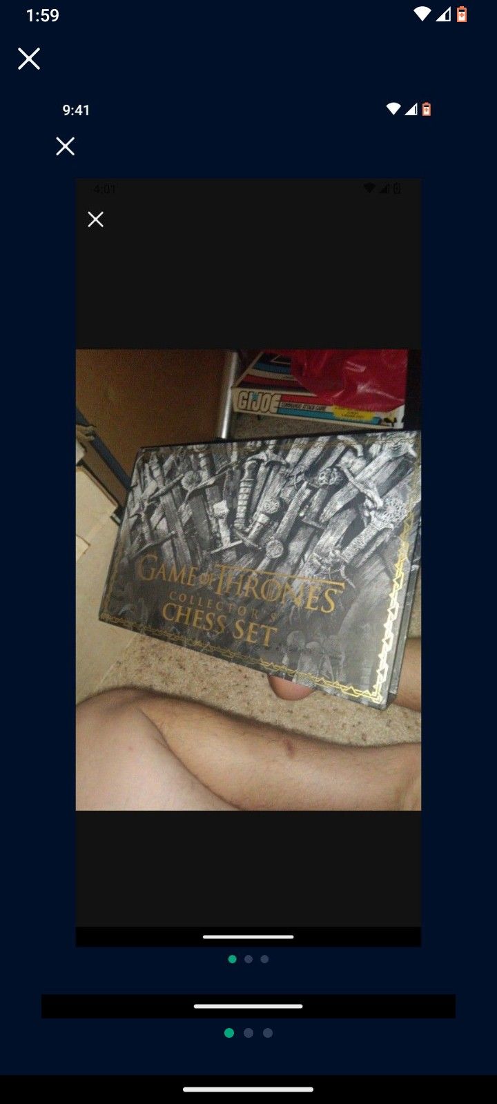 Brand New Collectible Game Of Thrones Chess Set