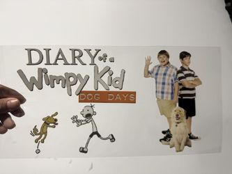 Diary Of A Wimpy Kid Greg Rowley UV Sticker