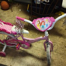 Girls Princess Bike