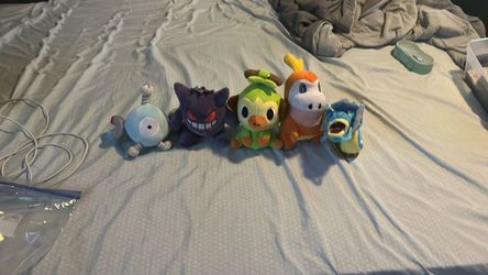 Pokémon plushies