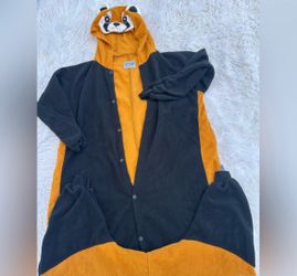 Adults raccoon costume