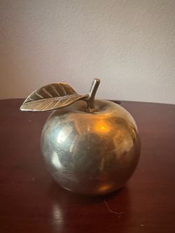 Vintage Brass Apple - Bell