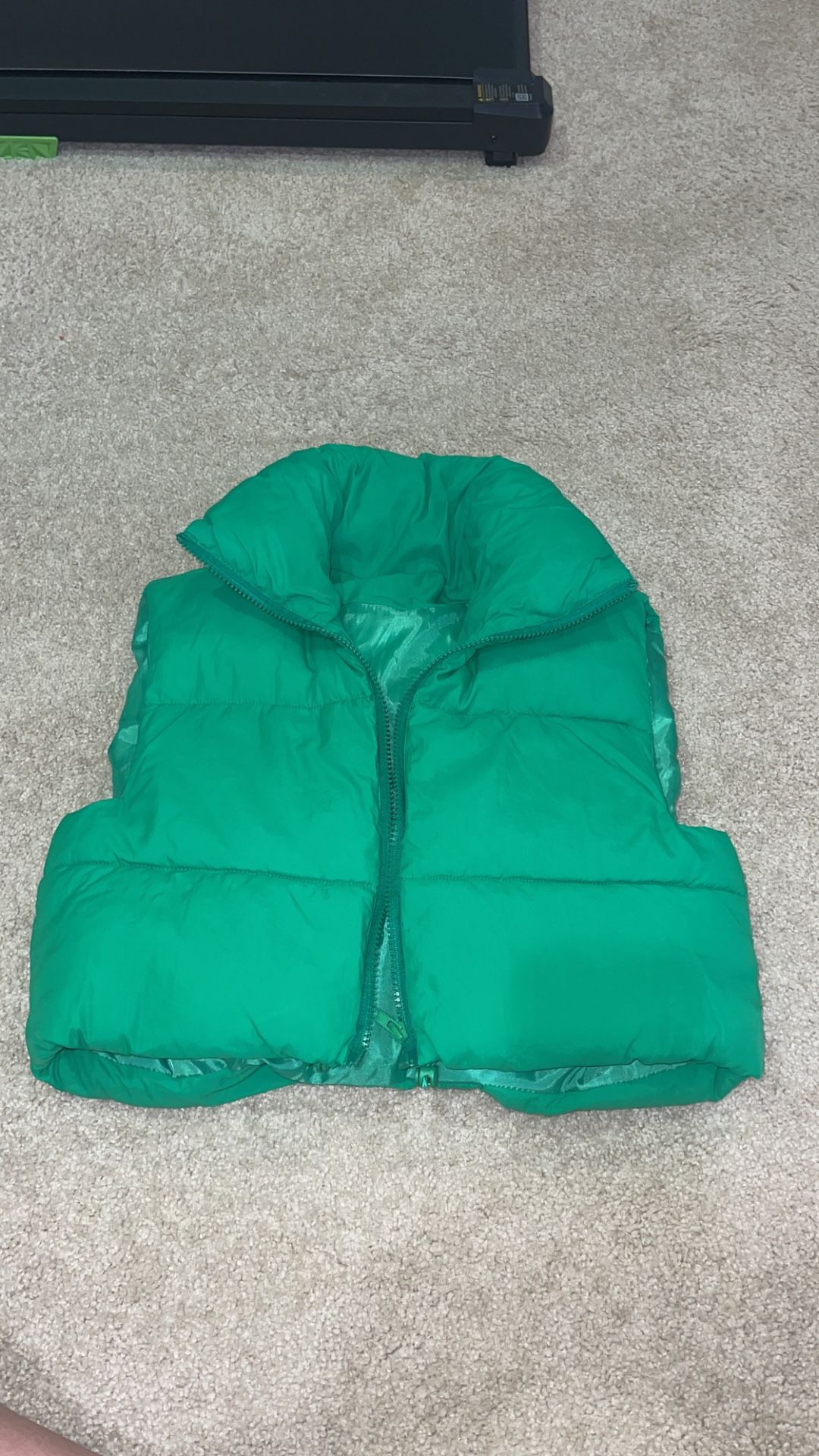 Green Puffer Vest
