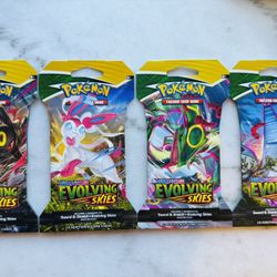 Pokémon Evolving Skies Booster Packs
