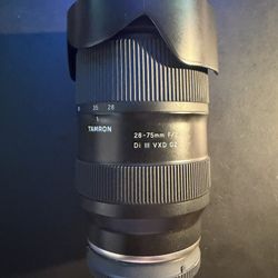 Tamron 28-75mm F/2.8 Di III VXD G2 for Sony E-Mount