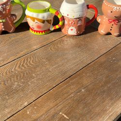 Christmas Mugs $ 3 each or $ 10 For All. obo