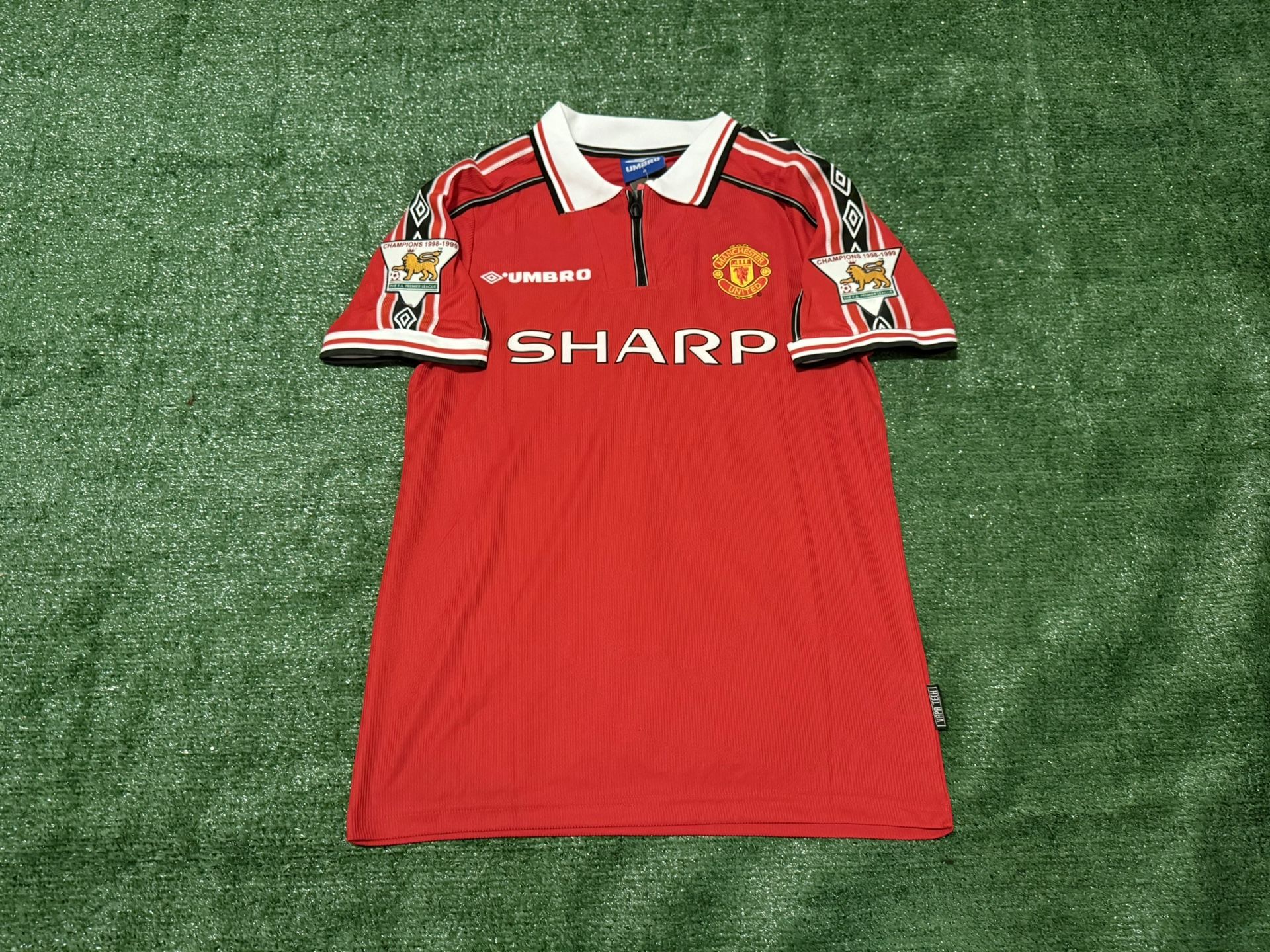 David Beckham #7 Manchester United Home Jersey 98/99