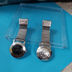 SWANK Clock Watch timepiece cufflink