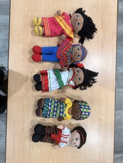 Lakeshore washable dolls