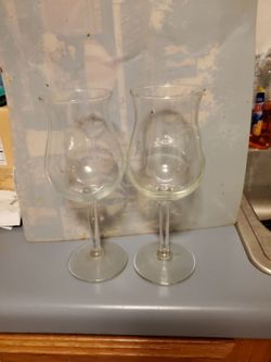 Pina colada glasses