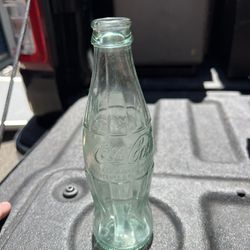 Vintage Green Coke Cola 8 Ounce Bottle