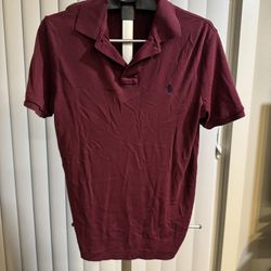 Polo Ralph Lauren Men’s Burgundy Short Sleeve Polo Shirt - Size Small
