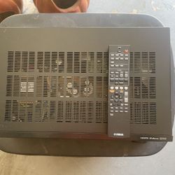 Yamaha Receiver With Remote