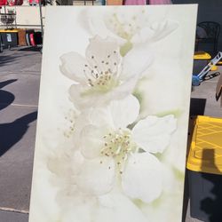 Large Beautiful Floral Painting $10 Obo