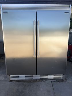 Frigidaire, Fridge, And Freezer 64 Wide