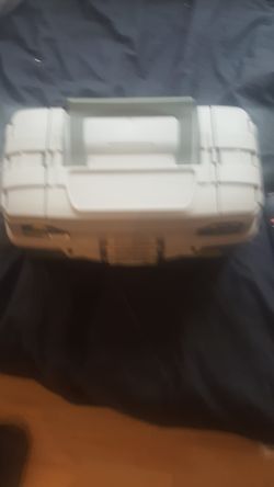 Tackle box with 50 plus lures