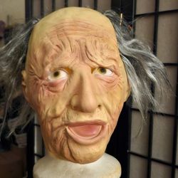 Old Man Rubber Mask