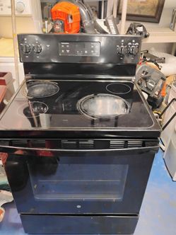 Electric black stove estufa de luz $250