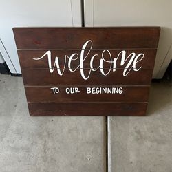 Wedding Sign 
