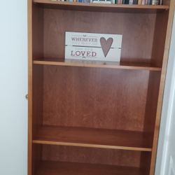 Wood Bookcase 