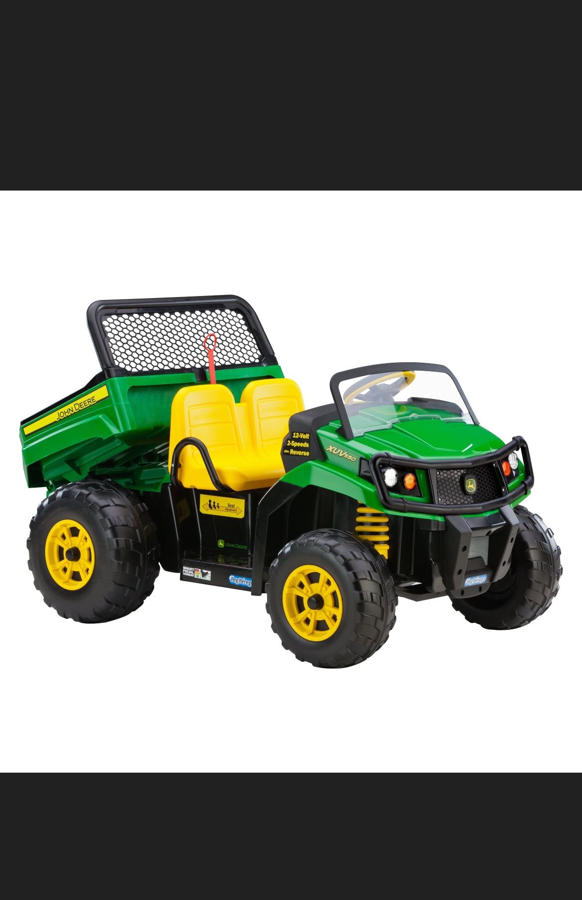Peg Perego John Deere Gator XUV 550 Green/black for Sale in Los Angeles, CA  - OfferUp