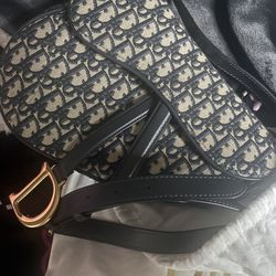 Dior Saddle Purse