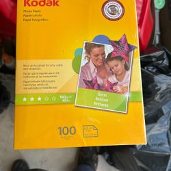 Kodak Photo Paper 100 Sheets