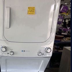 GE STACKABLE WASHER AND DRYER