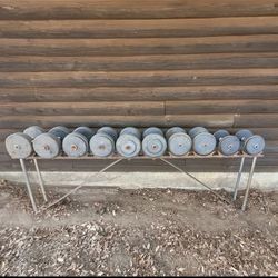 440lbs Prostyle Dumbbells 25-60lbs