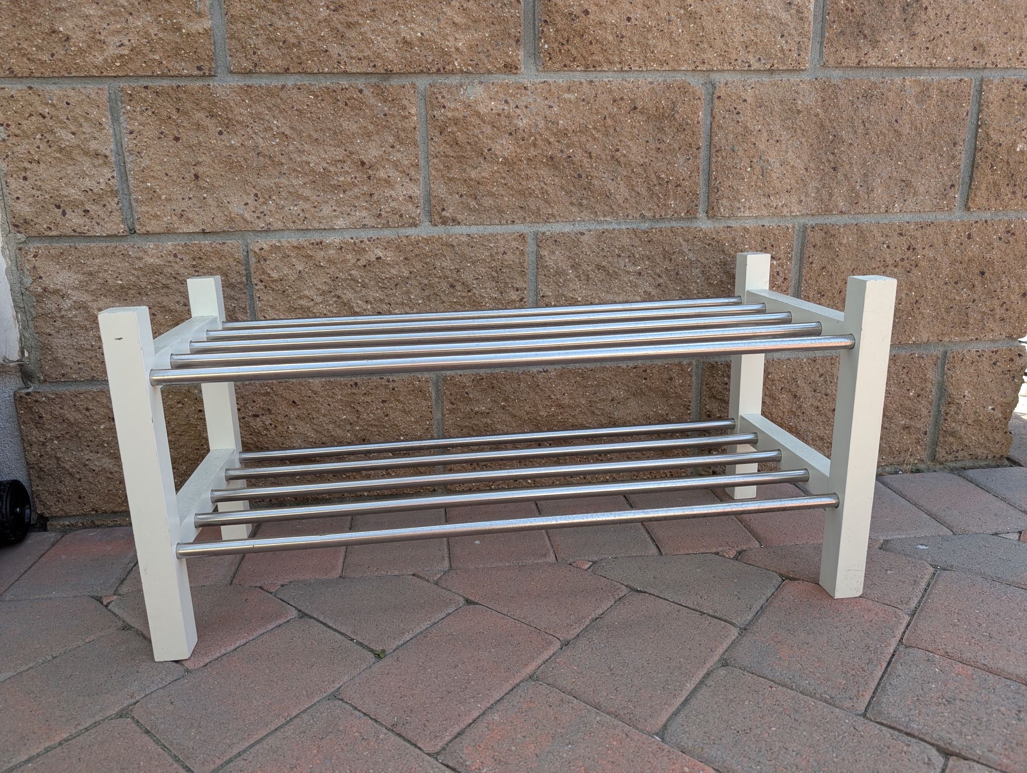 IKEA TJUSIG Shoe Rack - White $10