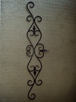 New wrought iron decorative piece