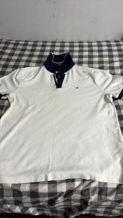 White Tommy Hilfiger polo