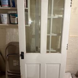Antique wood door