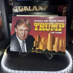 TRUMP The Game Board Game 2004 Parker Bros Complete Open Box Contents Sealed VG+