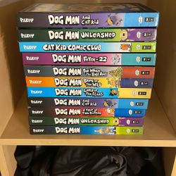 Dog Man Children’s Book Lot Of 11