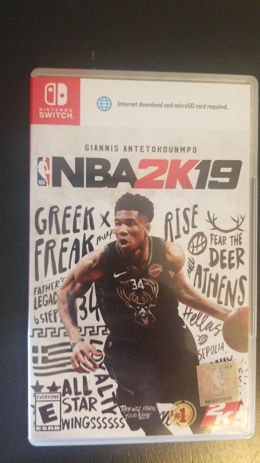 NBA2K19 Nintendo Switch game