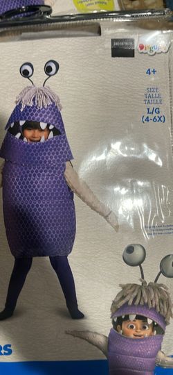 Costume Disney Monster Inc Boo 4/6x NEW