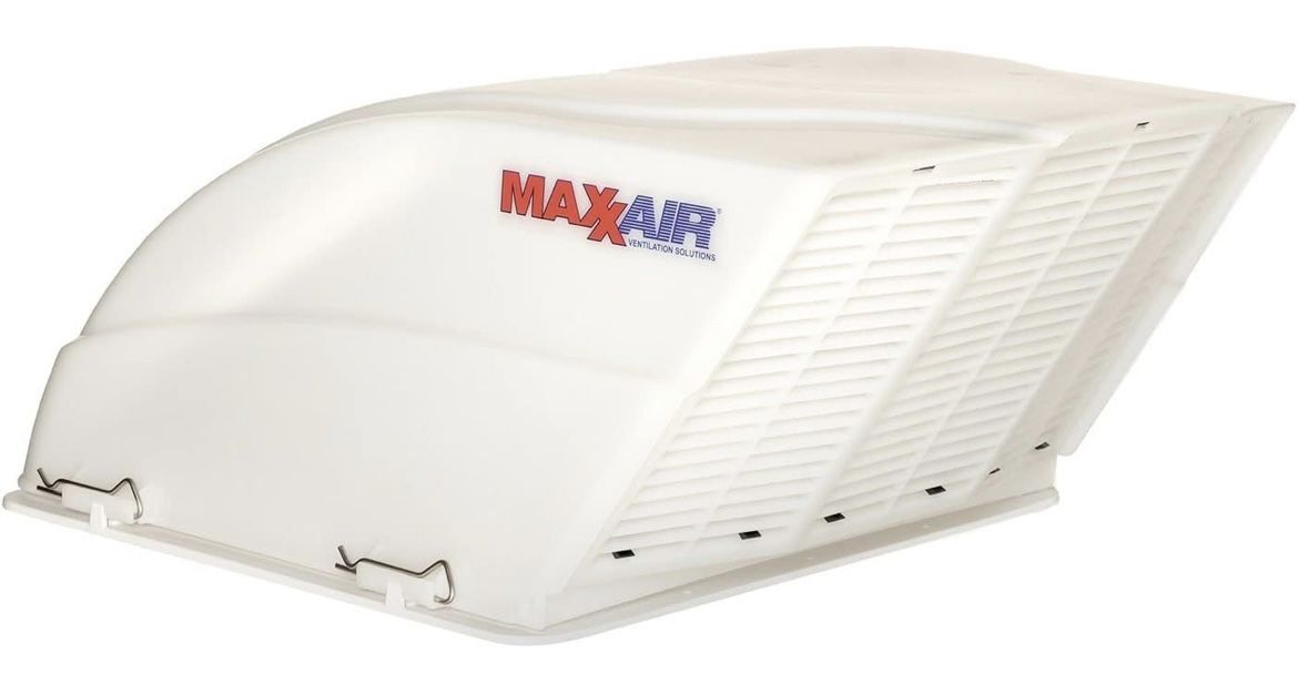 FANMATE 00-955001 RV Fan / Vent Cover with EZ Clip Hardware, Constant Airflow