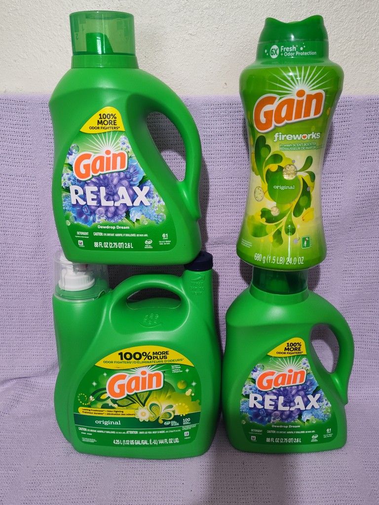 Detergente Gain Líquido