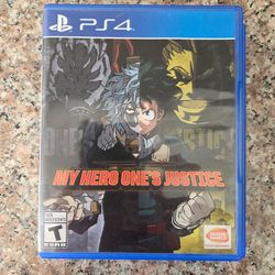 My Hero Justice PS4 PLAYSTATION
