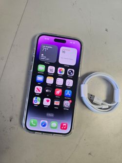 Iphone 14 pro max 128 gb Tmobile fully paid factory unlocked for all carriers including metropcs