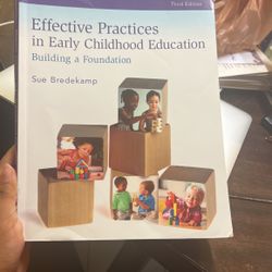 Effective Practices In Early Childhood Education Textbook