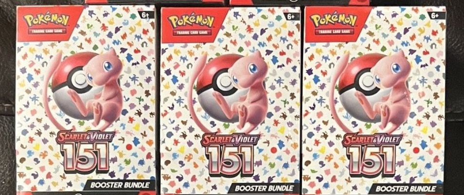 Pokemon 151 Booster Bundles